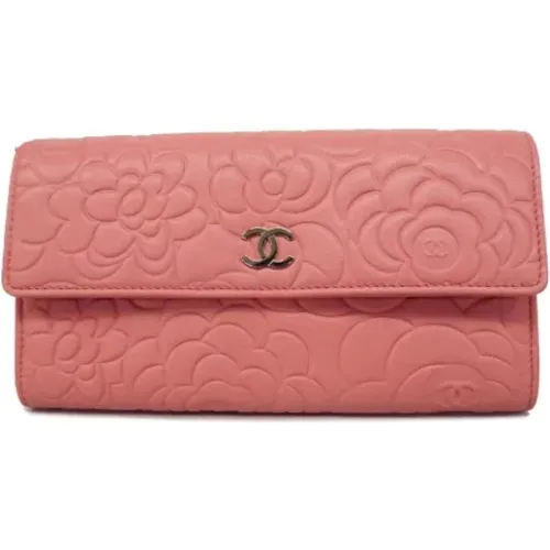 Pre-owned Leather wallets , female, Sizes: ONE SIZE - Chanel Vintage - Modalova