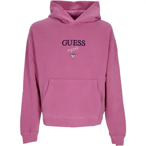 Logo Hoodie Langarm Sweatshirt - Guess - Modalova