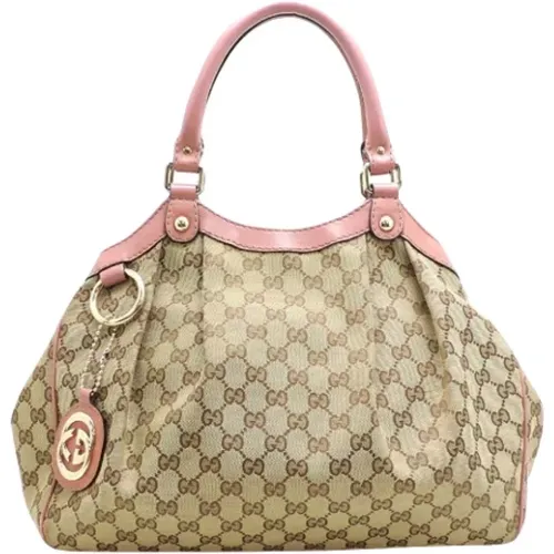 Pre-owned Canvas gucci-bags , female, Sizes: ONE SIZE - Gucci Vintage - Modalova