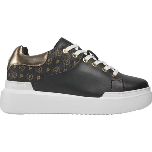 Low Top Sneakers Heritage Model , female, Sizes: 4 UK, 3 UK, 2 UK, 6 UK - Pollini - Modalova