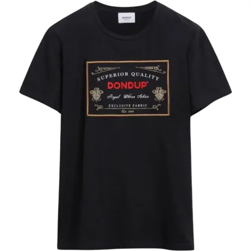 Casual T-Shirt , male, Sizes: S, M - Dondup - Modalova