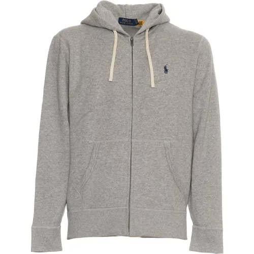 Men's Clothing Sweatshirts Grey Aw24 , male, Sizes: L - Ralph Lauren - Modalova