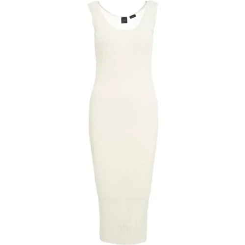 Weißes Kleid für Frauen , Damen, Größe: S - pinko - Modalova