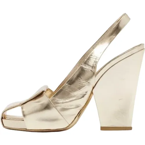 Pre-owned Leder heels - Yves Saint Laurent Vintage - Modalova