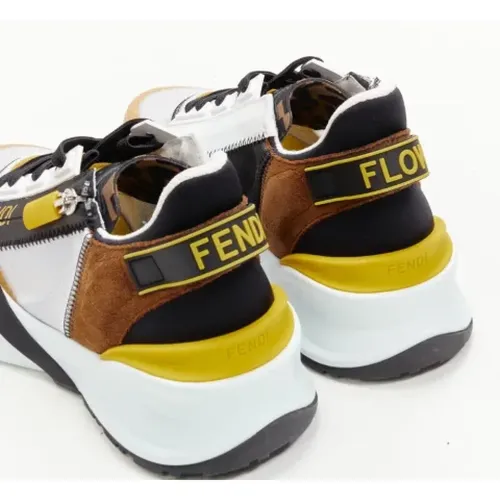 Pre-owned Fabric sneakers , female, Sizes: 3 UK - Fendi Vintage - Modalova