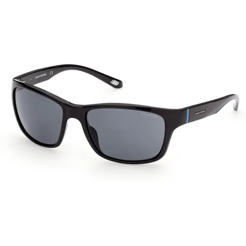 Goldene Rauch Polarisierte Sonnenbrille,Blaue Polarisierte Aviator Sonnenbrille - Skechers - Modalova