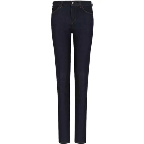 Slim Fit Denim Jeans , Damen, Größe: W30 - Emporio Armani - Modalova