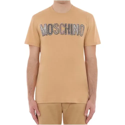 T-Shirts und Polos , Herren, Größe: L - Moschino - Modalova