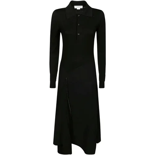 Midi Shirt Dress , female, Sizes: XS - Victoria Beckham - Modalova