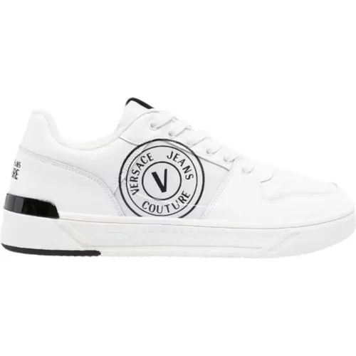 Sneakers White , male, Sizes: 7 UK, 6 UK, 10 UK, 11 UK, 5 UK, 9 UK - Versace - Modalova