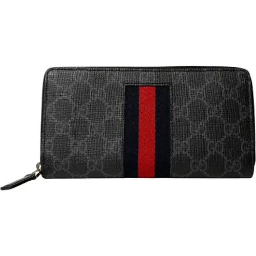 Pre-owned Leather wallets , male, Sizes: ONE SIZE - Gucci Vintage - Modalova