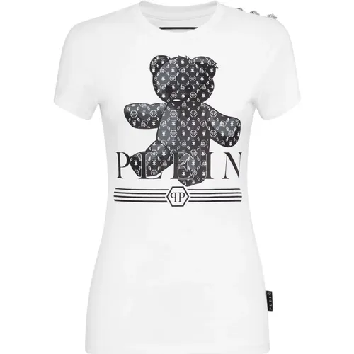 Casual Graphic Tee Fadcwtk3368Pjy002N01 , female, Sizes: XL, 2XL, L - Philipp Plein - Modalova