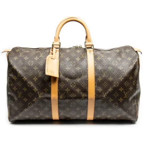 Pre-owned Coated canvas handbags , female, Sizes: ONE SIZE - Louis Vuitton Vintage - Modalova