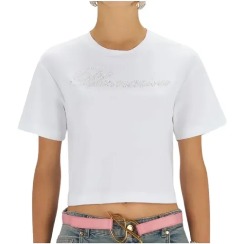 Stylish T-shirts and Polos Collection , female, Sizes: S, M, XS - Blumarine - Modalova
