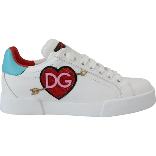 Sneakers , Damen, Größe: 34 EU - Dolce & Gabbana - Modalova
