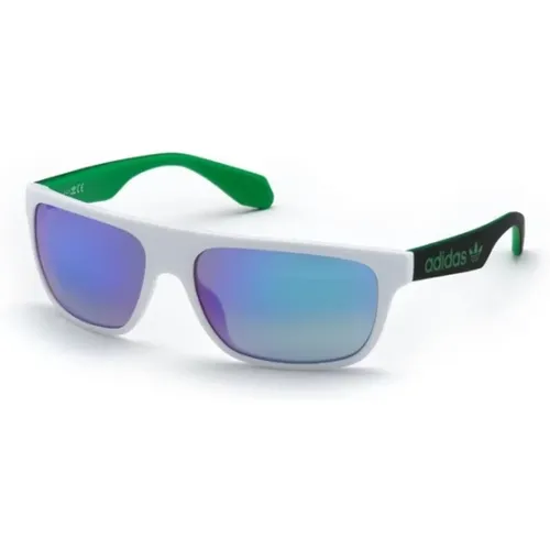 Sonnenbrille mit weißem Rahmen - adidas Originals - Modalova