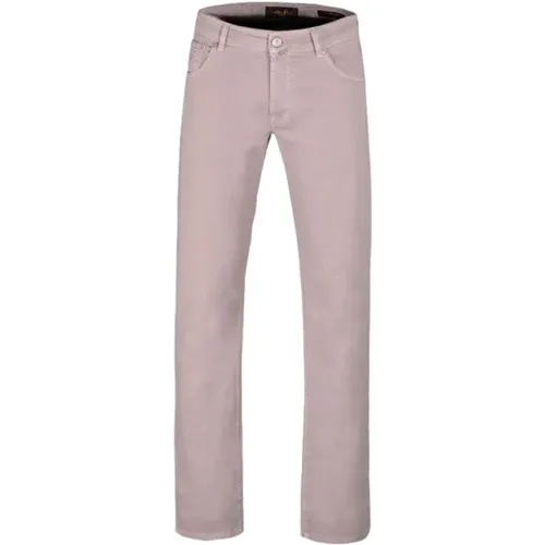 Gemütliche Twill 5-Pocket Hose,Trousers - Moorer - Modalova