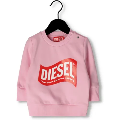 Rosa Pullover Weste Sannyb Diesel - Diesel - Modalova