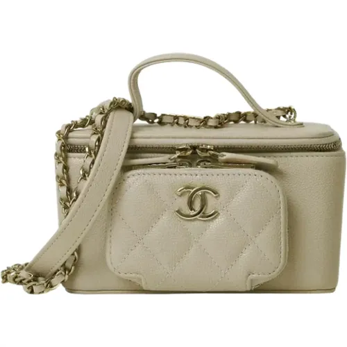 Pre-owned Leather chanel-bags , female, Sizes: ONE SIZE - Chanel Vintage - Modalova