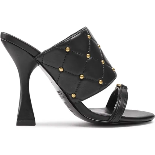 High Fashion Leather Sandals , female, Sizes: 3 UK, 8 UK, 2 UK - Versace Jeans Couture - Modalova