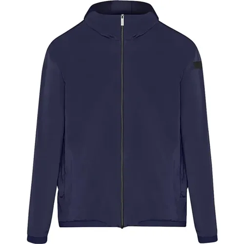 Zip-through Sweatshirt with Hood , male, Sizes: L, 2XL, 3XL, 4XL, XL - RRD - Modalova