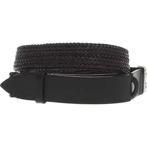 Woven Leather Belt , male, Sizes: ONE SIZE - Orciani - Modalova