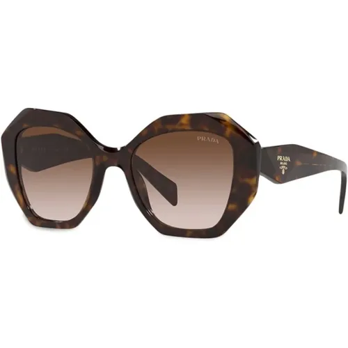 Havana Sunglasses , female, Sizes: 53 MM - Prada - Modalova