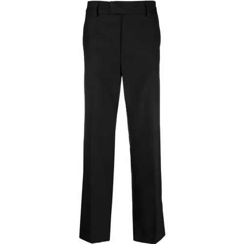 Lightweight Wool-Blend Suit Trousers , male, Sizes: S, M, L - Séfr - Modalova