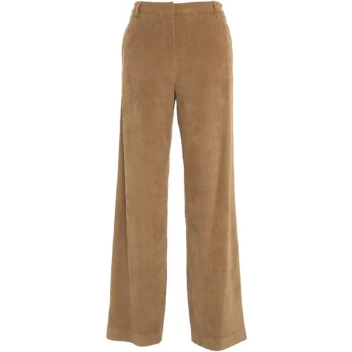 Corduroy Pants Aw24 , female, Sizes: M, L - Gender - Modalova