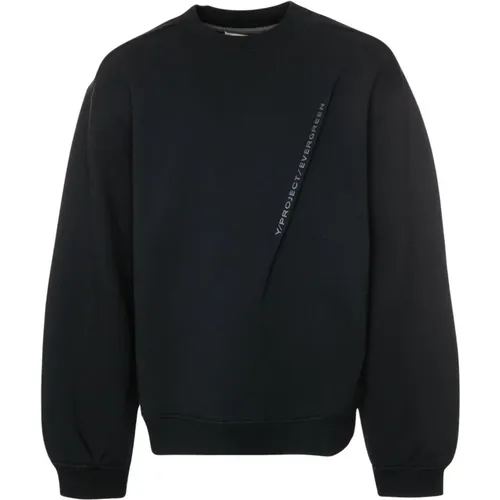 Logo Oversized Sweatshirt , Herren, Größe: L - Y/Project - Modalova