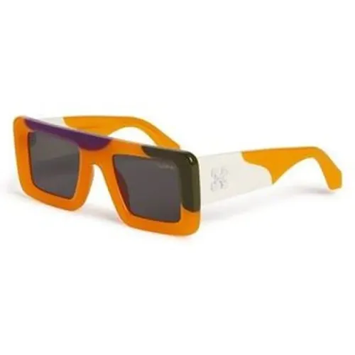 Stylish Seattle Sunglasses , unisex, Sizes: 50 MM - Off White - Modalova
