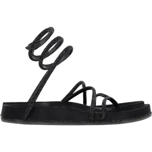 Pre-owned Leder sandals - René Caovilla Pre-owned - Modalova