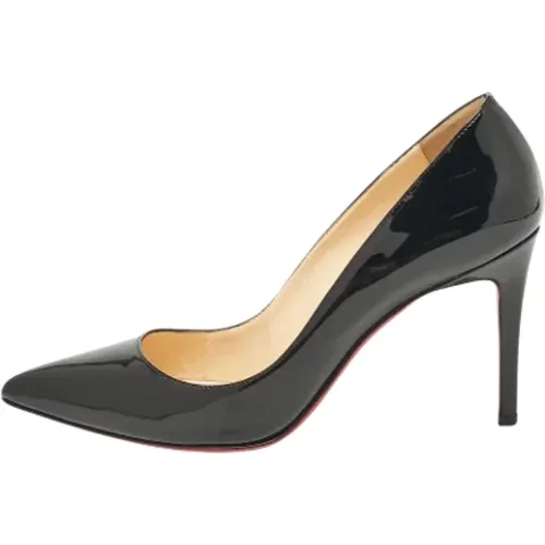 Pre-owned Leather heels , female, Sizes: 5 1/2 UK - Christian Louboutin Pre-owned - Modalova