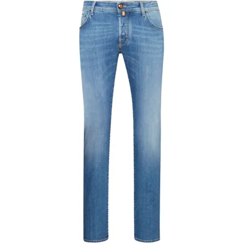 Denim Nick Slim-Fit Jeans , male, Sizes: W36, W31, W34 - Jacob Cohën - Modalova