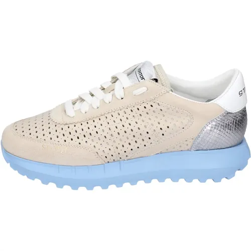 Leder Damen Sneakers Stylische Schuhe - Stokton - Modalova