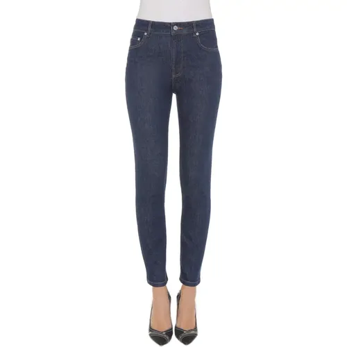 Schmale Jeans , Damen, Größe: W30 - Moschino - Modalova