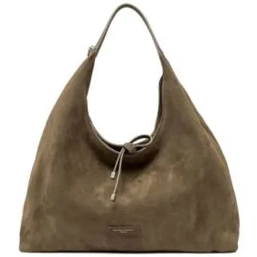 Minimalist Taupe Angelica Shoulder Bag , female, Sizes: ONE SIZE - Gianni Chiarini - Modalova