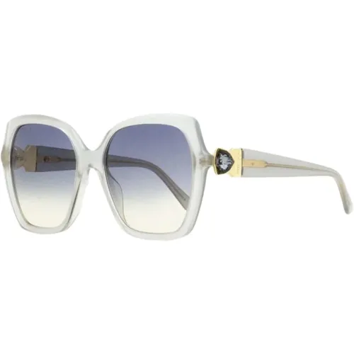 Weiße Resin Sonnenbrille für Frauen - Jimmy Choo - Modalova