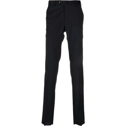 Navy Casual Pants , male, Sizes: M - PT Torino - Modalova