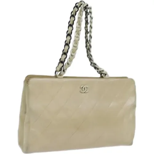 Pre-owned Leather totes , female, Sizes: ONE SIZE - Chanel Vintage - Modalova