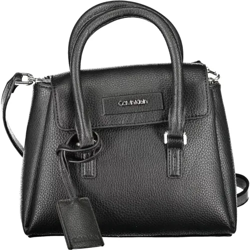 Polyester Handbag with 2 Handles , female, Sizes: ONE SIZE - Calvin Klein - Modalova