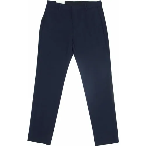 Navy Relaxed Fit Pants for Business Casual , male, Sizes: M, L - PT Torino - Modalova