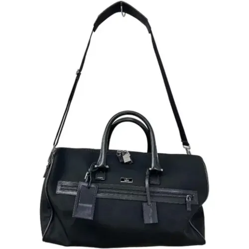 Pre-owned nylon Gucci Boston bag , female, Sizes: ONE SIZE - Gucci Vintage - Modalova