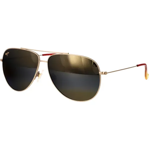 Stylische Sonnenbrille für sonnige Tage , Herren, Größe: 62 MM - Maui Jim - Modalova