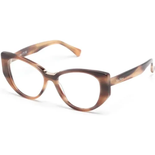 Klassische Optische Brille , Damen, Größe: 52 MM - Max Mara - Modalova