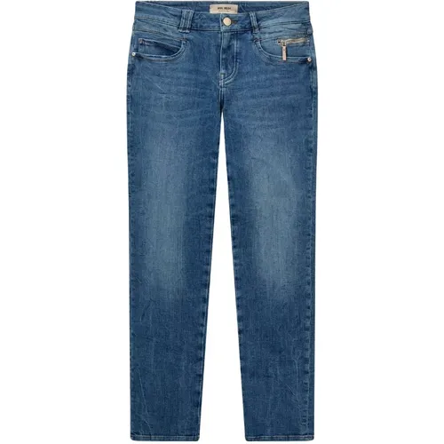 Blaue Carla Naomi Jeans , Damen, Größe: W29 - MOS MOSH - Modalova