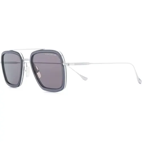 Gray Sunglasses with Original Case , male, Sizes: 52 MM - Dita - Modalova