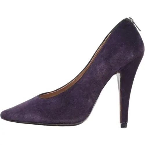 Pre-owned Velvet heels , female, Sizes: 4 UK - Chloé Pre-owned - Modalova
