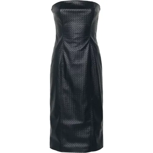 Braided Tube Dress with Slit , female, Sizes: M - Rotate Birger Christensen - Modalova