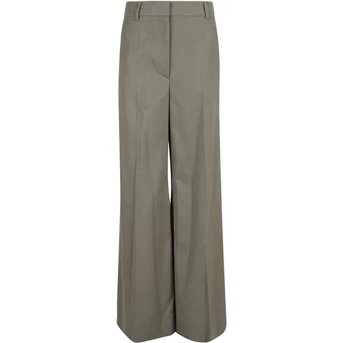 Elegant Wool Trousers Nude Neutrals , female, Sizes: 2XS, S, XS - Stella Mccartney - Modalova